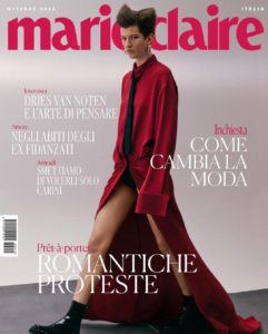 Cover marie claire Italie x Stefano Galuzzi